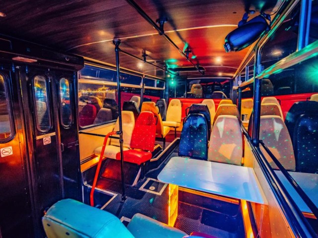 Party Bus With Striper image