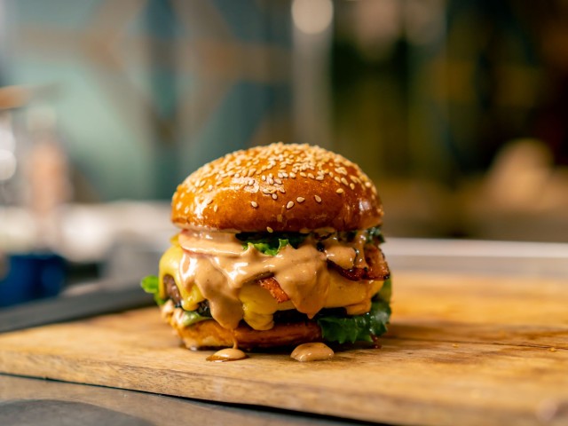 Burger & Bottomless Sangria image