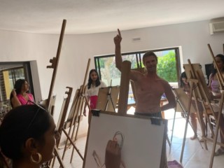 Nude Life Drawing Class | At Your Villa thumbnail