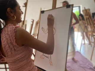 Nude Life Drawing Class | At Your Villa thumbnail