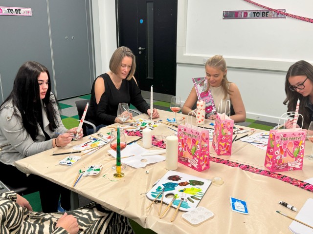 Candle Painting image