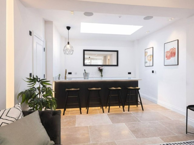 Modern Townhouse With Hot Tub | Sleeps 13 image