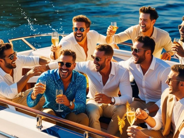 River Cruise with Female Strip image