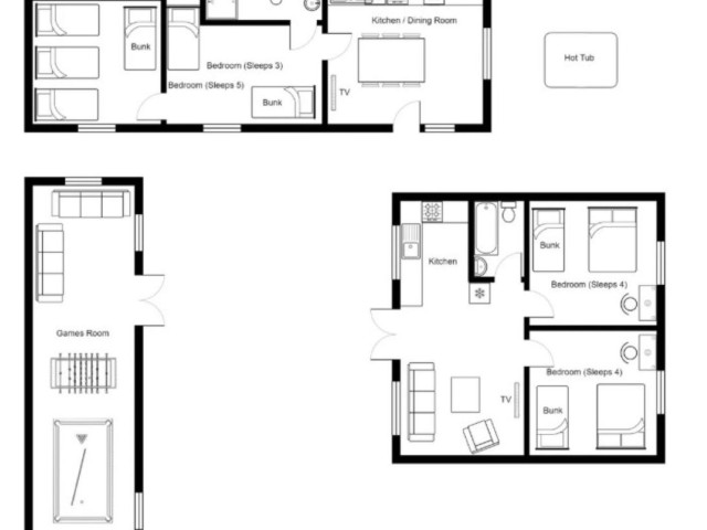 The Cabins | Sleeps 16 image