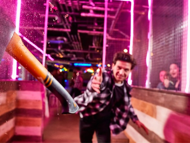 Shuffleboard and Axe Throwing image