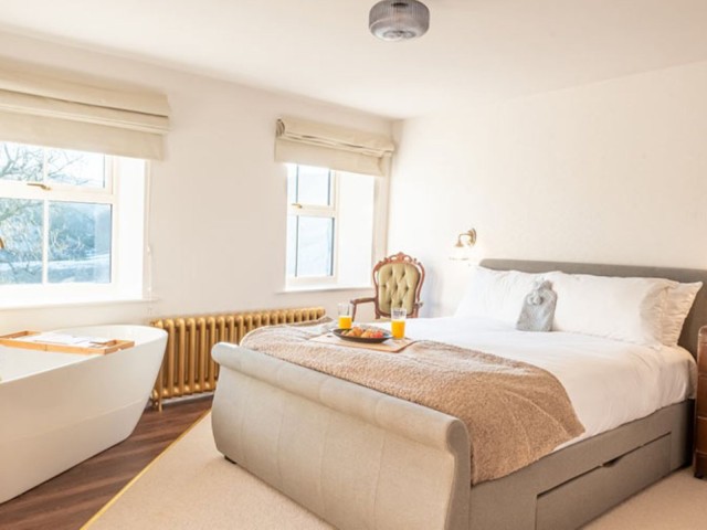 North Pennines | 18 Sleeper Farmhouse With Hot Tub and Cinema Room image