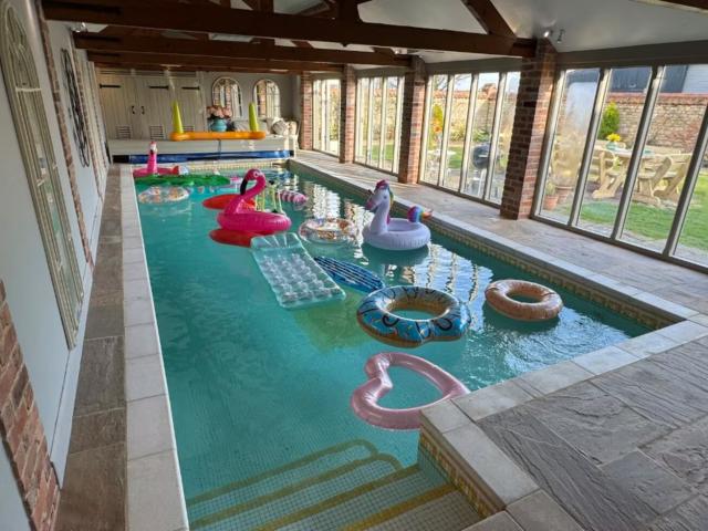 Lincolnshire Barn Conversion with Pool and Games room | Sleeps 16 image
