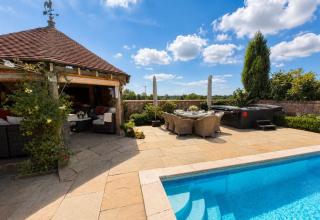 Shropshire | Old Rectory Sleeping 16, with Pool, Hot Tub and Games Room