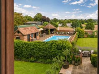Shropshire | Old Rectory Sleeping 16, with Pool, Hot Tub and Games Room thumbnail