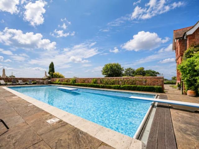 Shropshire | Old Rectory Sleeping 16, with Pool, Hot Tub and Games Room image