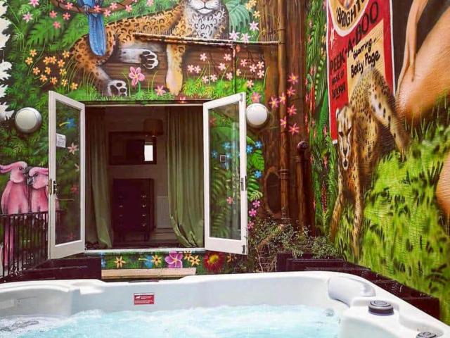 16 Sleeper House With Hot Tub image