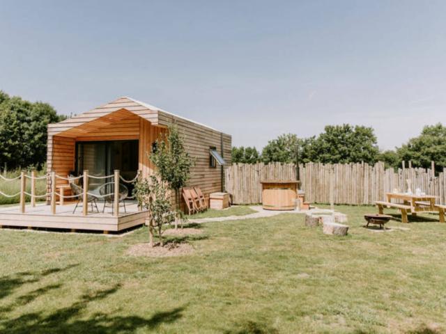 Bedfordshire Cabins with Hot Tub | Sleeps 15 image