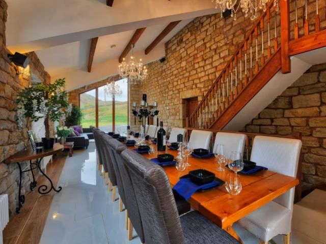 West Yorkshire Country House With Hot Tub and Sauna | Sleeps 20 image