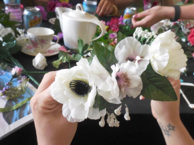 Flower Crown Making image